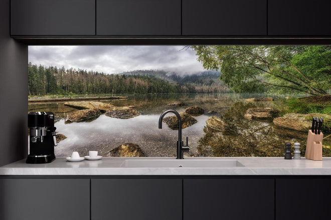 Küchenrückwand - Sumava - Schwarzer See - Tschechische Republik