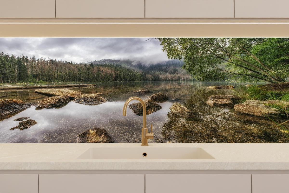 Küchenrückwand - Sumava - Schwarzer See - Tschechische Republik