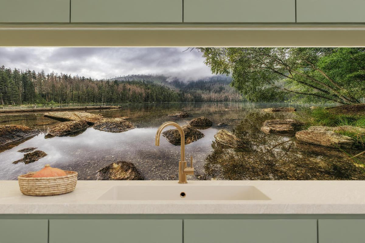 Küchenrückwand - Sumava - Schwarzer See - Tschechische Republik