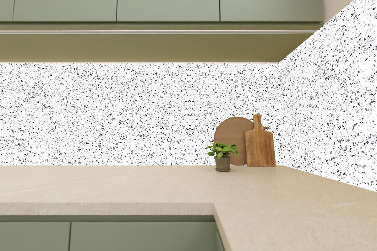 Küchenrückwand - Terrazzo Granit Textur