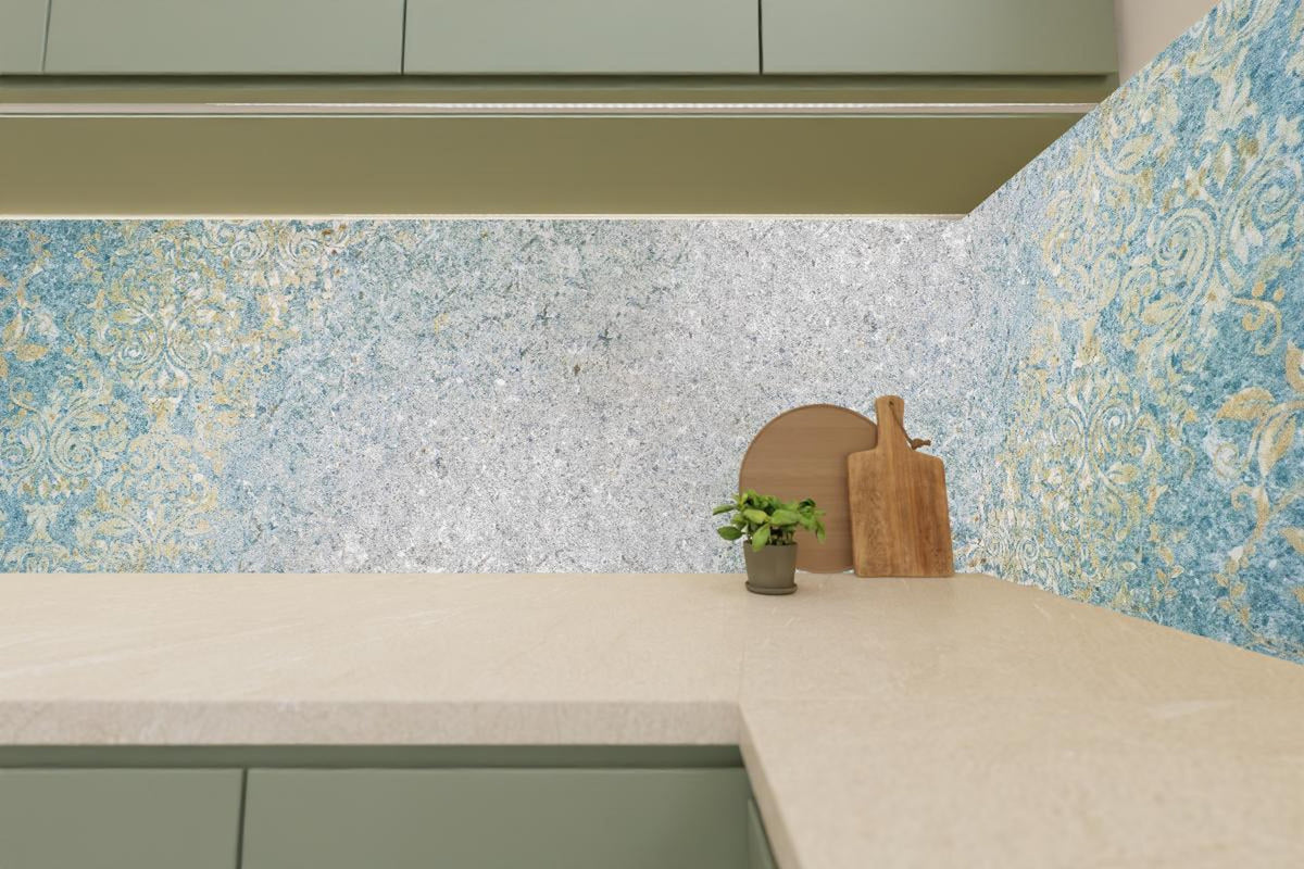 Küchenrückwand - Vintage Beton