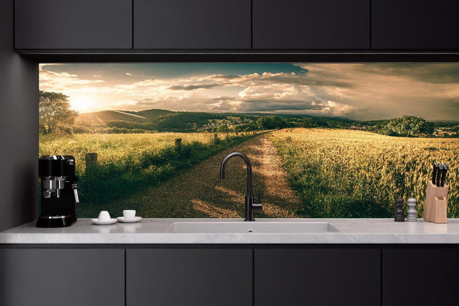 Küchenrückwand - Wanderpfad