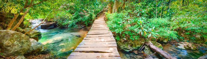 Küchenrückwand - Wasserfall im Erawan-Nationalpark