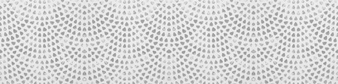 Küchenrückwand - Weiße geometrisches Stempelmuster