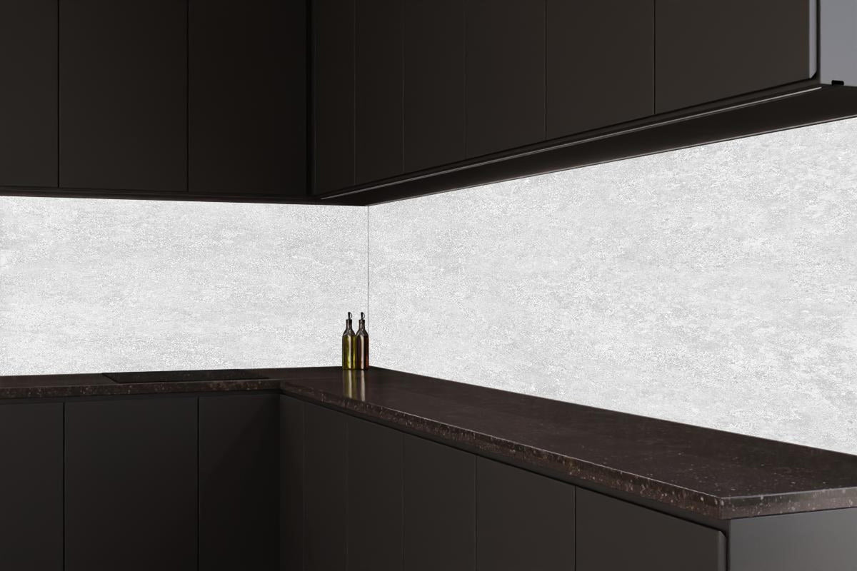 Küchenrückwand - Weißer Hintergrund Marmor Wand Textur für Design Kunstwerk