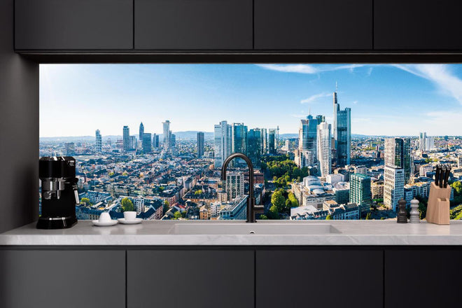 Küchenrückwand - Wolkenkratzer -  Frankfurt am Main