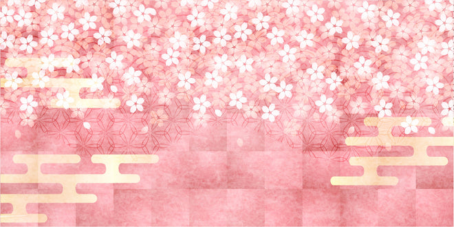 Küchenrückwand - Zartes Rosa Sakura Blüten Design