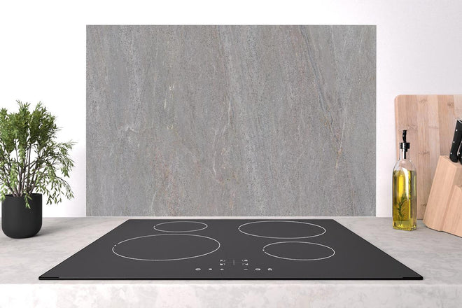 Spritzschutz - Natürliche Graue Marmor Textur