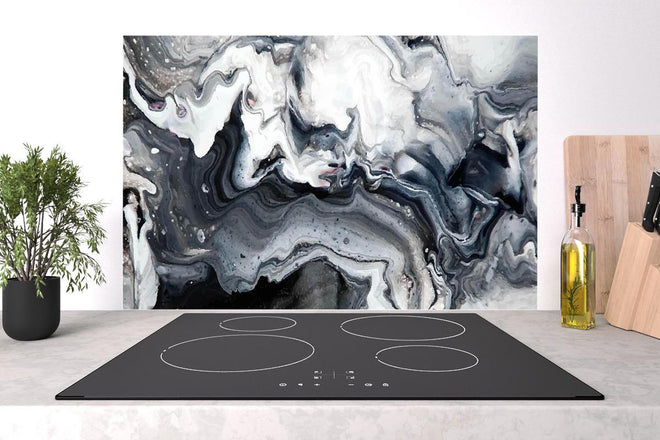 Spritzschutz - Abstrakter Marmor