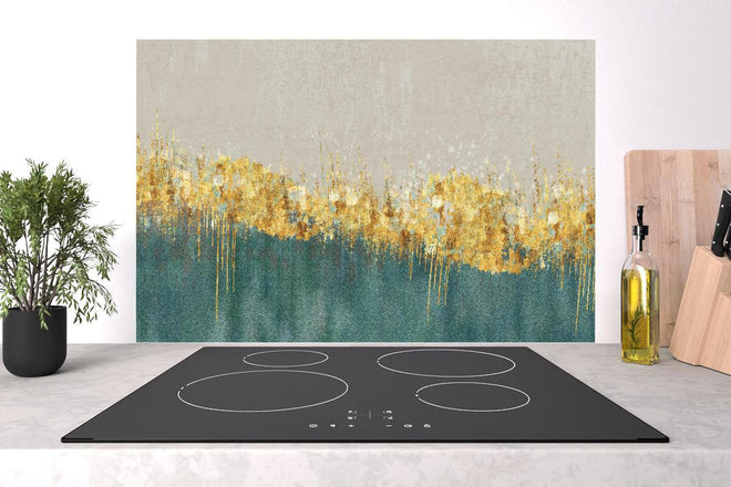 Spritzschutz - Abstraktes Design - Kunsttapete