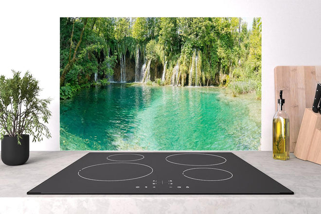 Spritzschutz - Aussicht im Nationalpark Plitvicer Seen - Kroatien