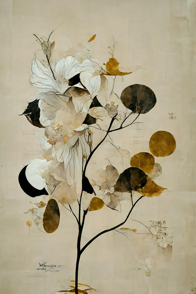 Spritzschutz - Baum des Glücks - Floral