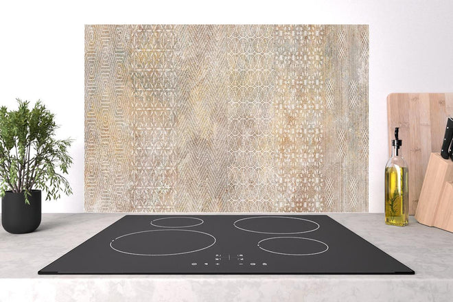 Spritzschutz - Betonstein Mosaikfliesen Zement