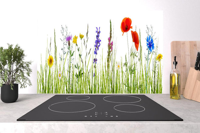 Spritzschutz - Blumenwiese