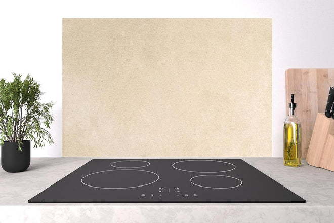 Spritzschutz - Cream Colored Limestone Marble Background