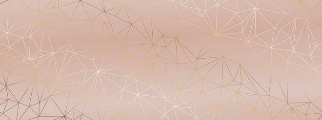 Spritzschutz - Elegantes Beige mit glänzenden goldenen Linien