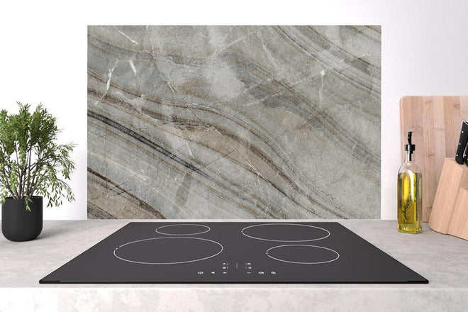 Spritzschutz - Emperador-Marmor