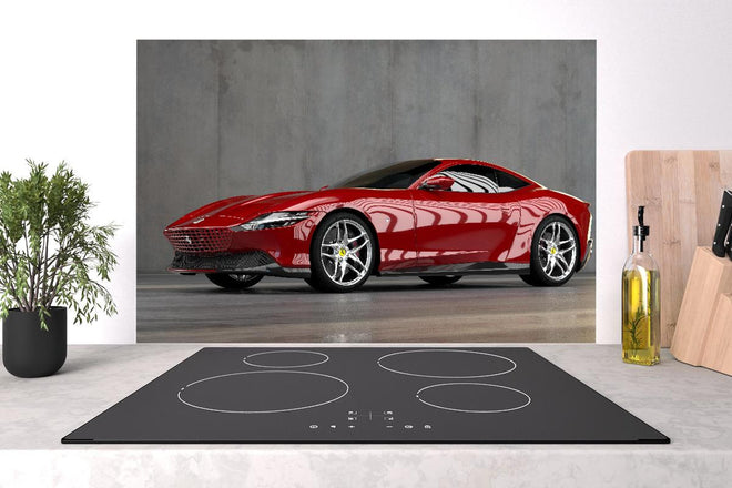 Spritzschutz - Ferrari Roma in Rosso Corsa