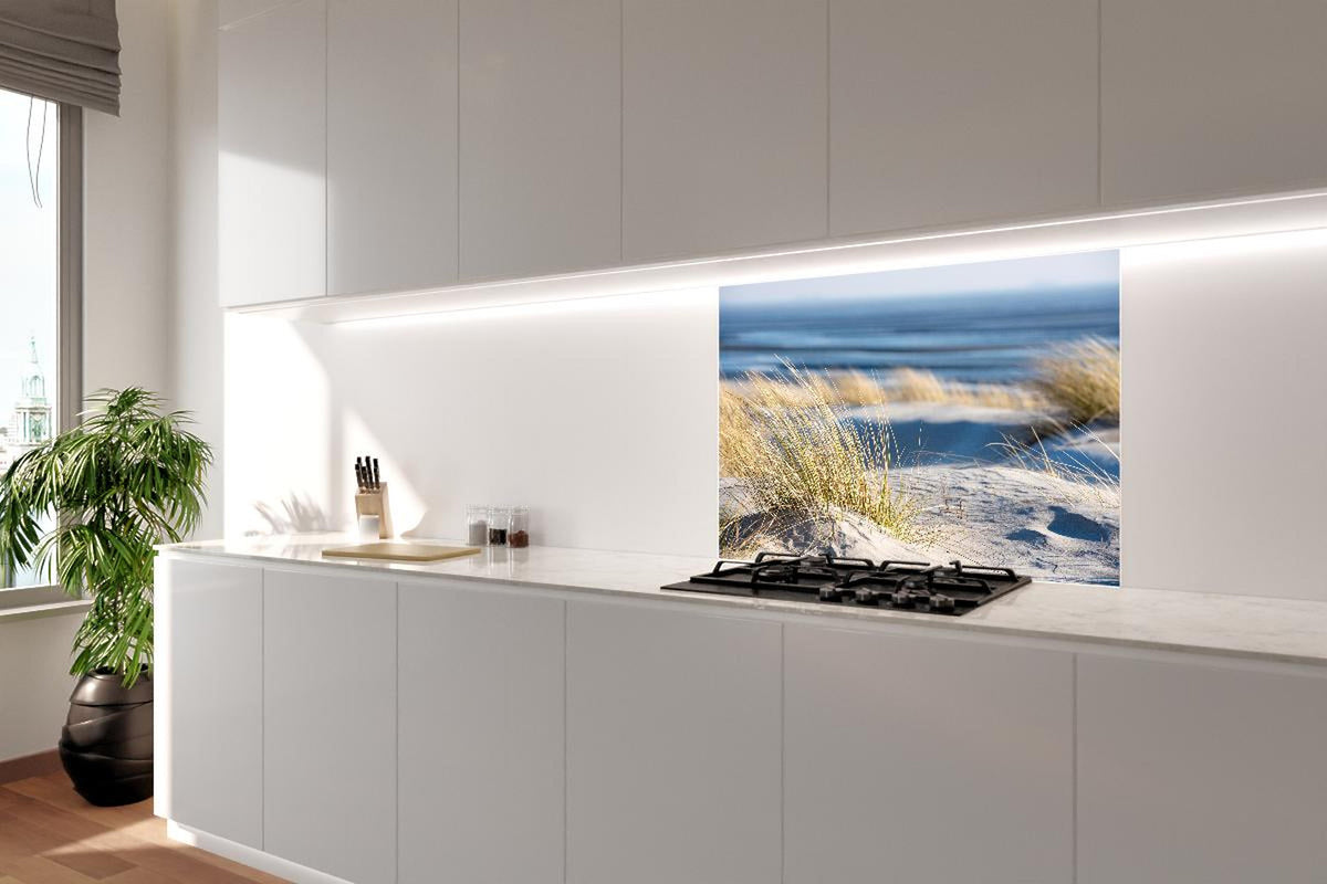 Spritzschutz - Friedlicher Strand - Nordsee