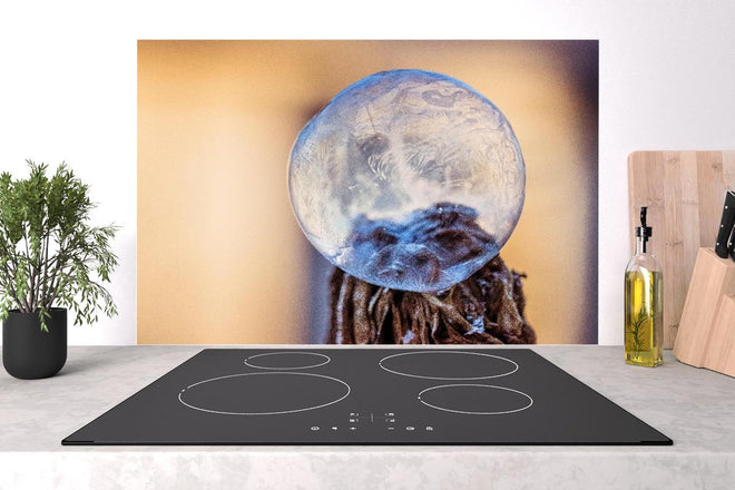 Spritzschutz - Gefrorene Blase Illustration