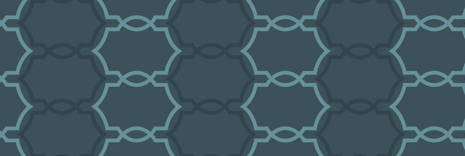 Spritzschutz - Geometrisches Dunkelblau-Designmuster