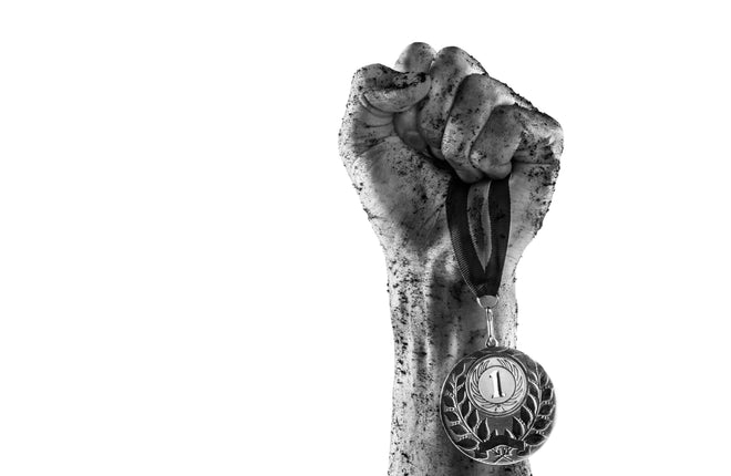 Spritzschutz - Gewinner mit einer Medaille