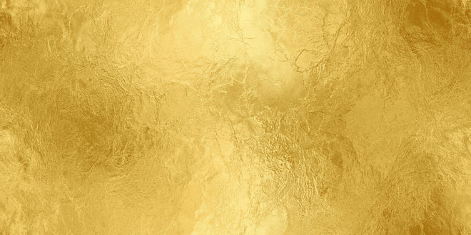 Spritzschutz - Glänzende Blattgold Textur
