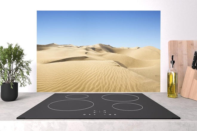 Spritzschutz - Gold desert