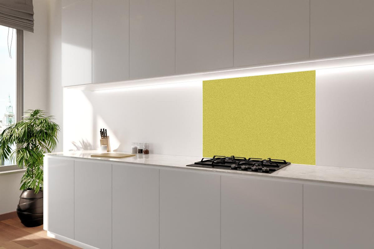 Spritzschutz - Goldene Wandtextur - Beleuchtungsfarbe
