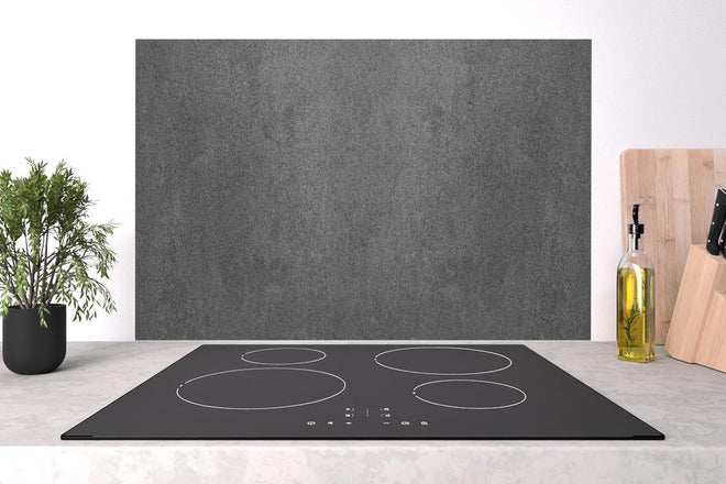 Spritzschutz - Graue Anthrazite Beton Textur