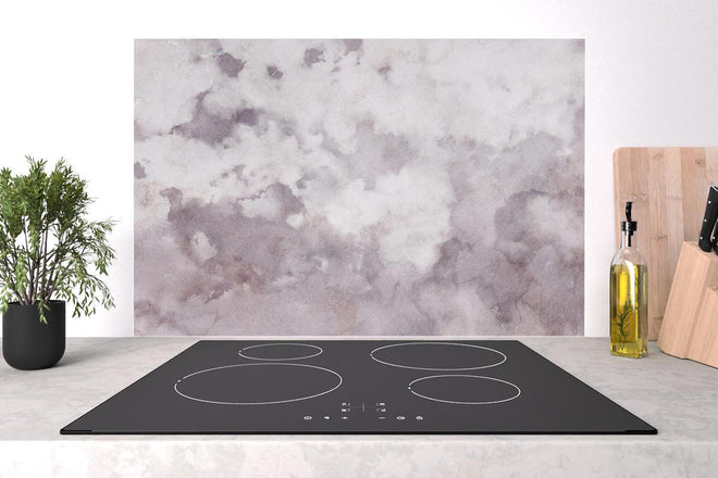 Spritzschutz - Grunges Design - Aquarellmalerei