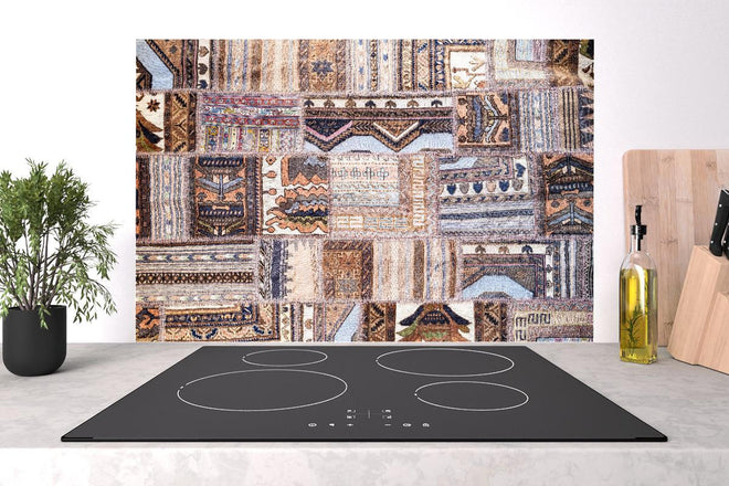 Spritzschutz - Handgemachte Türkische Kilim Teppichdesigns