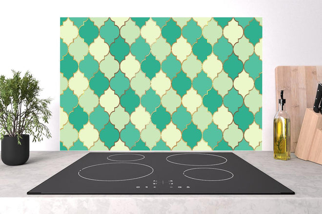 Spritzschutz - Königliche Wandverzierung