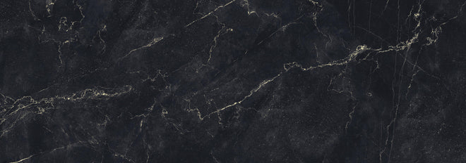 Spritzschutz - Königlicher schwarz-goldener Marmor