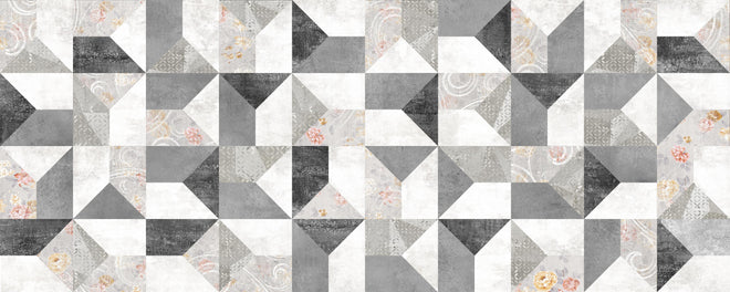 Spritzschutz - Kreatives Fliesenmuster