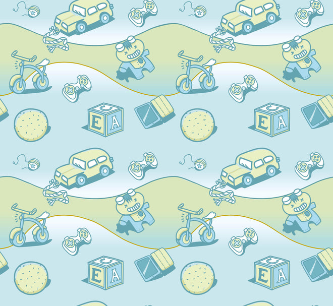 Spritzschutz - Kreatives Kinderzimmer Verkehrs-Musterdesign