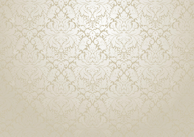 Spritzschutz - Luxuriöse Barock Tapete in Creme-Gold