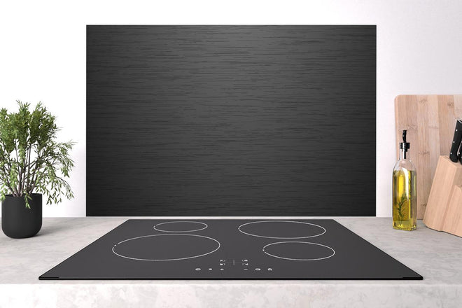 Spritzschutz - Moderne Dunkelgraue Strukturoberfläche