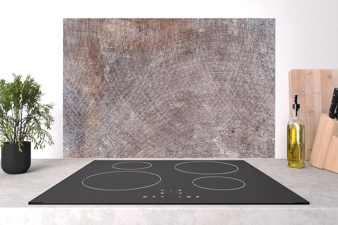 Spritzschutz - Moderne graue Marmor Betontextur