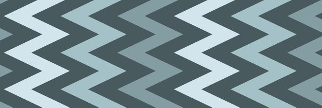 Spritzschutz - Modernes Chevron Design in Grau-Weiß
