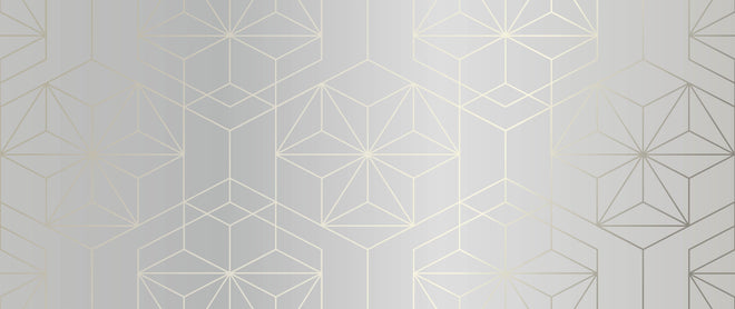 Spritzschutz - Modernes Design Muster in Weiß und Grau