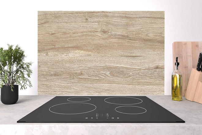 Spritzschutz - Natürliche Holztextur Hintergrund