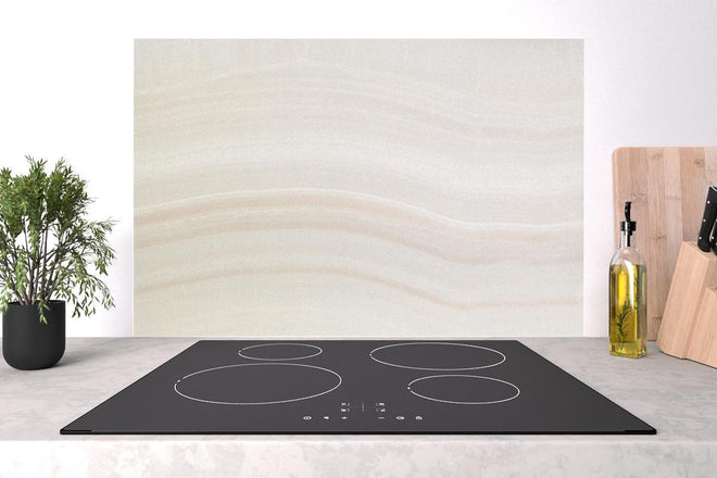 Spritzschutz - Natürliches Onyxmarmormuster