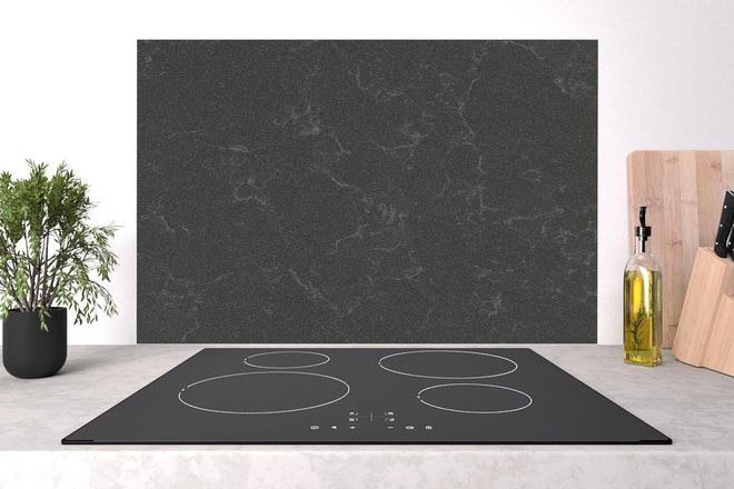 Spritzschutz - Quarz Mineralstone Dark