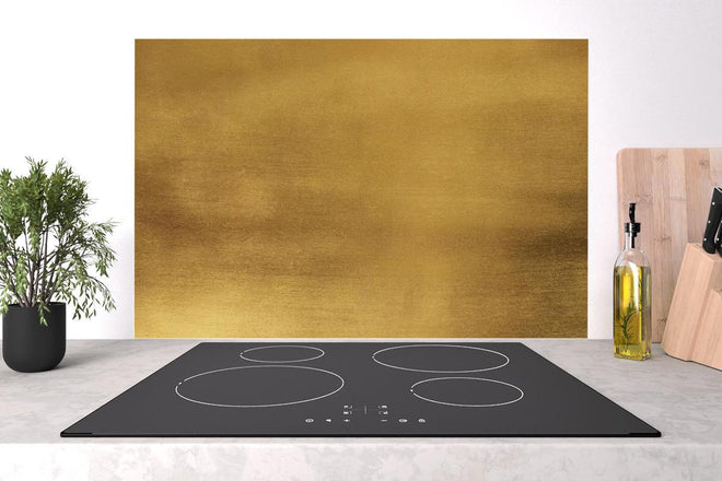 Spritzschutz - Raues Gold