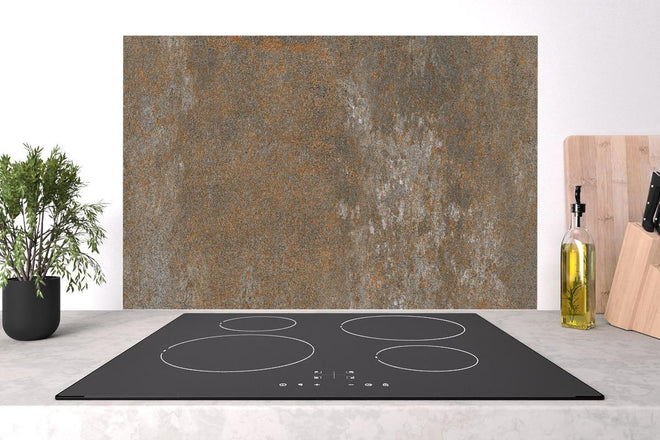 Spritzschutz - Rostiger Naturstein