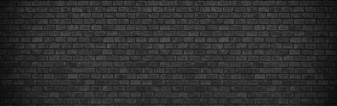 Spritzschutz - Schwarz graue Ziegelwand