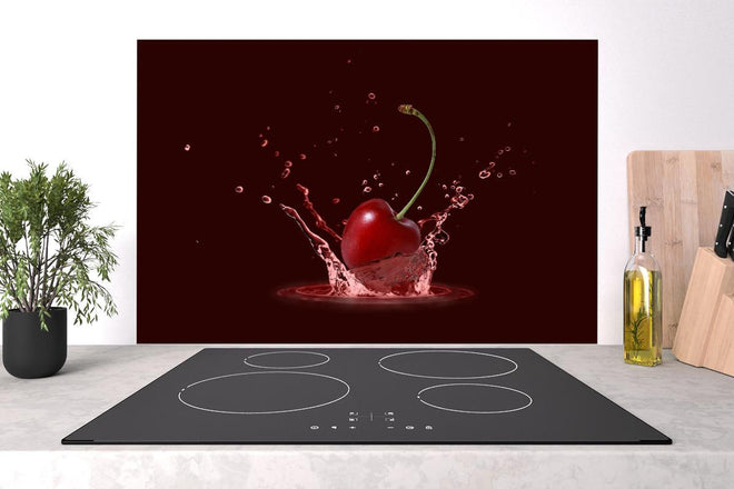 Spritzschutz - Spritzige Kirsche