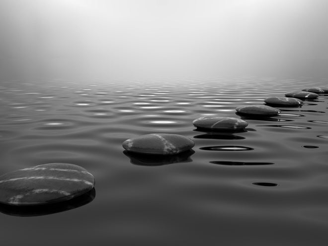 Spritzschutz - Trittstein