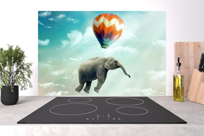 Spritzschutz - Unrealistische Darstellung